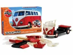 AIRFIX Bausatz VW Bus Camper Van, rot Quick Build 12 AIRFIX Bausatz VW Bus Camper Van, rot Quick Build -Modellbausätze Verkäufe 182995950 xxl