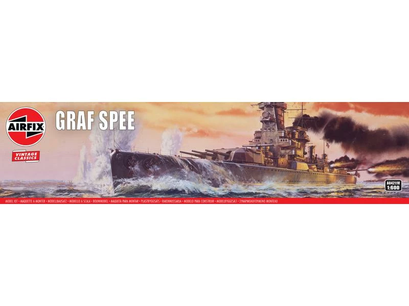 AIRFIX Bausatz Admiral Graf Spee 1:600 4 AIRFIX Bausatz Admiral Graf Spee 1:600 – Bild 2