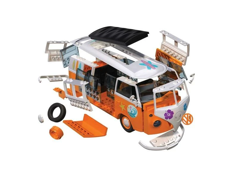 AIRFIX Bausatz VW Bus Camper Van, Surfer Quick Build 5 AIRFIX Bausatz VW Bus Camper Van, Surfer Quick Build – Bild 3