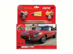 AIRFIX Bausatz Jaguar E-Type Starter Set 1:32 -Modellbausätze Verkäufe 184057380 xxl