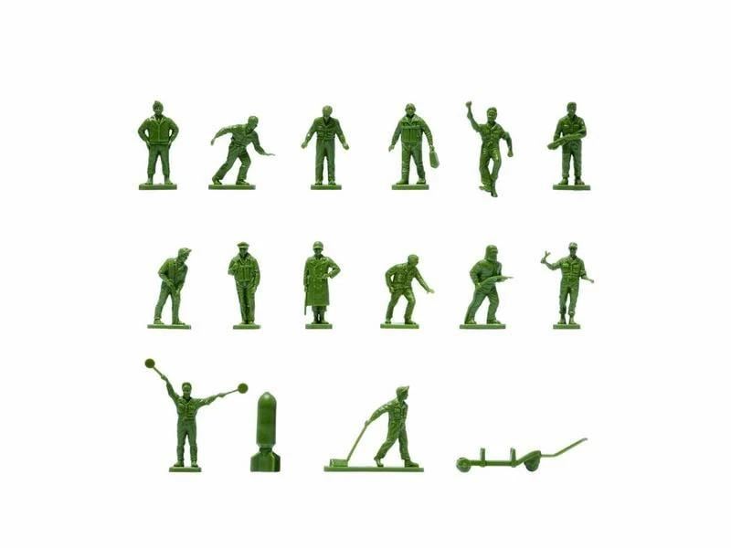 AIRFIX Bausatz USAAF Flugplatz Personal 1:76 3 AIRFIX Bausatz USAAF Flugplatz Personal 1:76