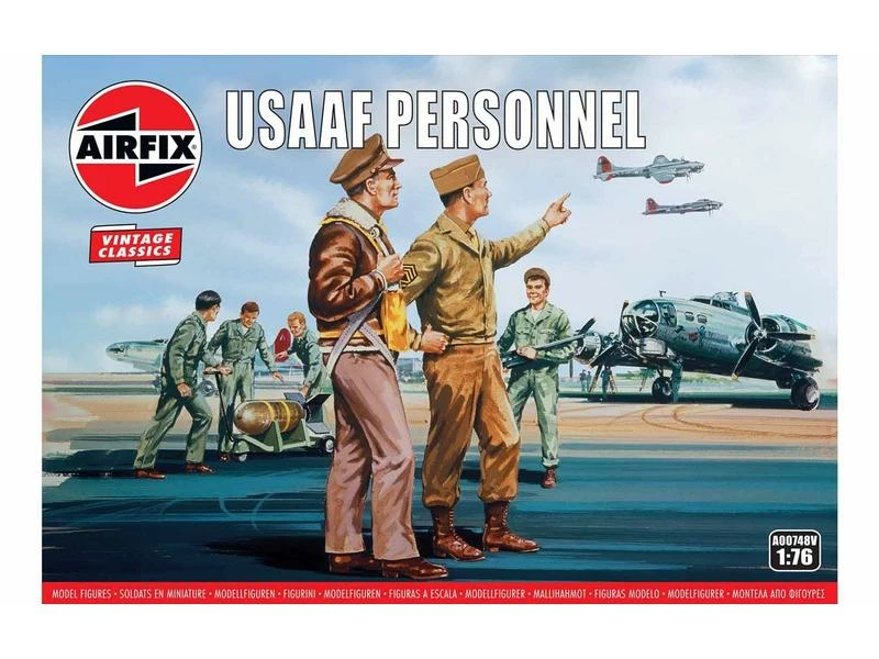 AIRFIX Bausatz USAAF Flugplatz Personal 1:76 4 AIRFIX Bausatz USAAF Flugplatz Personal 1:76 – Bild 2