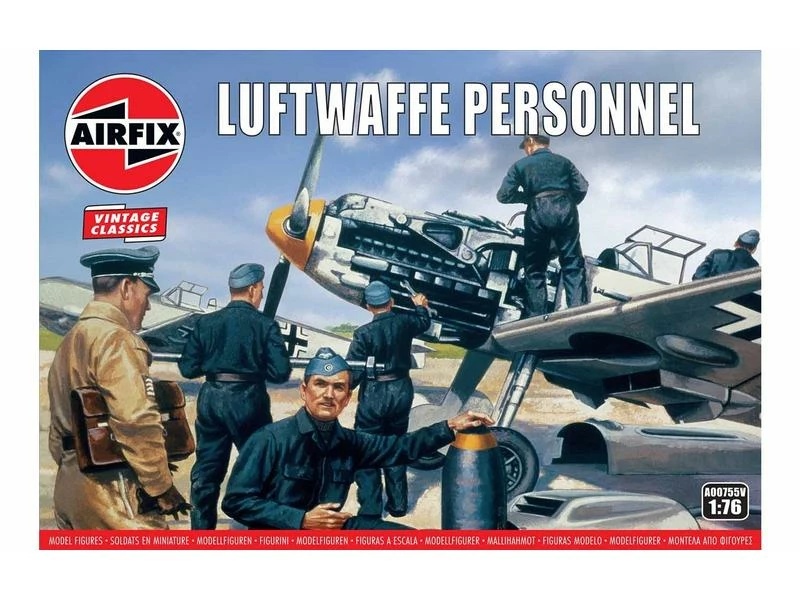 AIRFIX Bausatz Luftwaffe Flugplatz Personal 1:76 4 AIRFIX Bausatz Luftwaffe Flugplatz Personal 1:76 – Bild 2