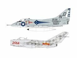 AIRFIX Bausatz Set Mig 17 & Douglas Skyhawk 1:72