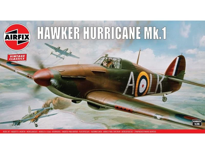 AIRFIX Bausatz Hawker Hurricane Mk.1 1:24 3 AIRFIX Bausatz Hawker Hurricane Mk.1 1:24