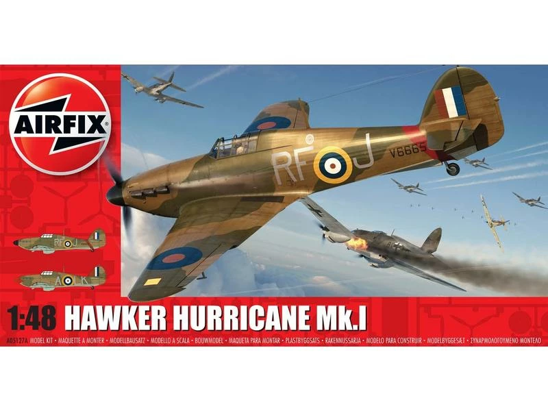 AIRFIX Bausatz Hawker Hurricane Mk.1 1:48 7 AIRFIX Bausatz Hawker Hurricane Mk.1 1:48 – Bild 5