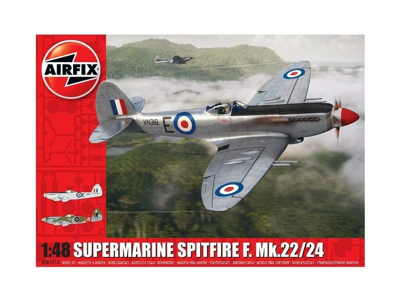 AIRFIX Bausatz Supermarine Spitfire F.Mk.22/24 1:48 7 AIRFIX Bausatz Supermarine Spitfire F.Mk.22/24 1:48 – Bild 5
