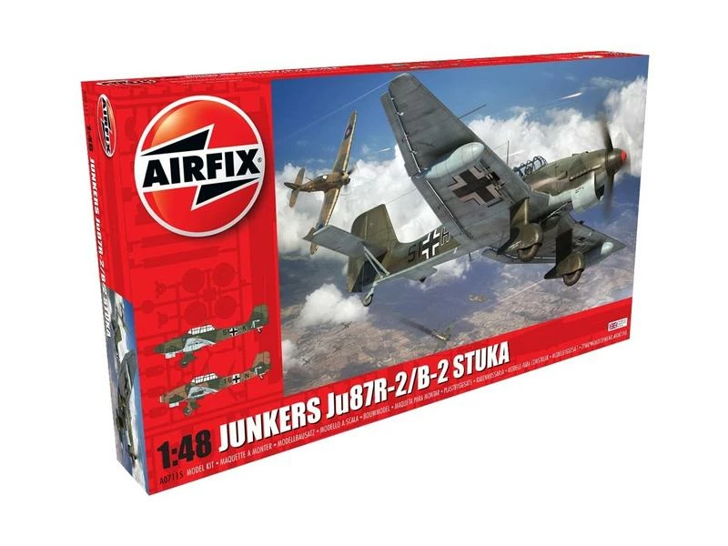 AIRFIX Bausatz Junkers Ju87R-2/B-2 Stuka 1:48 4 AIRFIX Bausatz Junkers Ju87R-2/B-2 Stuka 1:48 – Bild 2