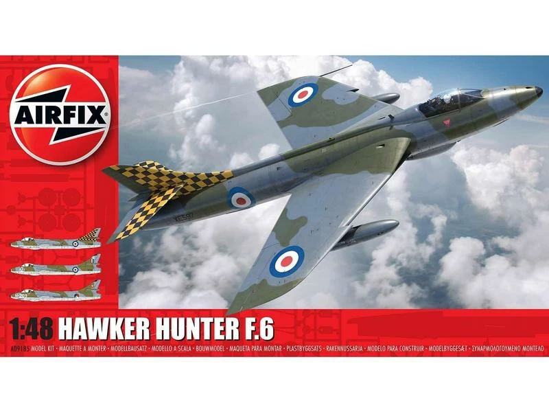 AIRFIX Bausatz Hawker Hunter F.6 1:48 9 AIRFIX Bausatz Hawker Hunter F.6 1:48 – Bild 7