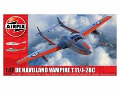 AIRFIX Bausatz de Havilland Vampire T.11 / J-28C 1:72 10 AIRFIX Bausatz de Havilland Vampire T.11 / J-28C 1:72 -Modellbausätze Verkäufe 185542050 xxl