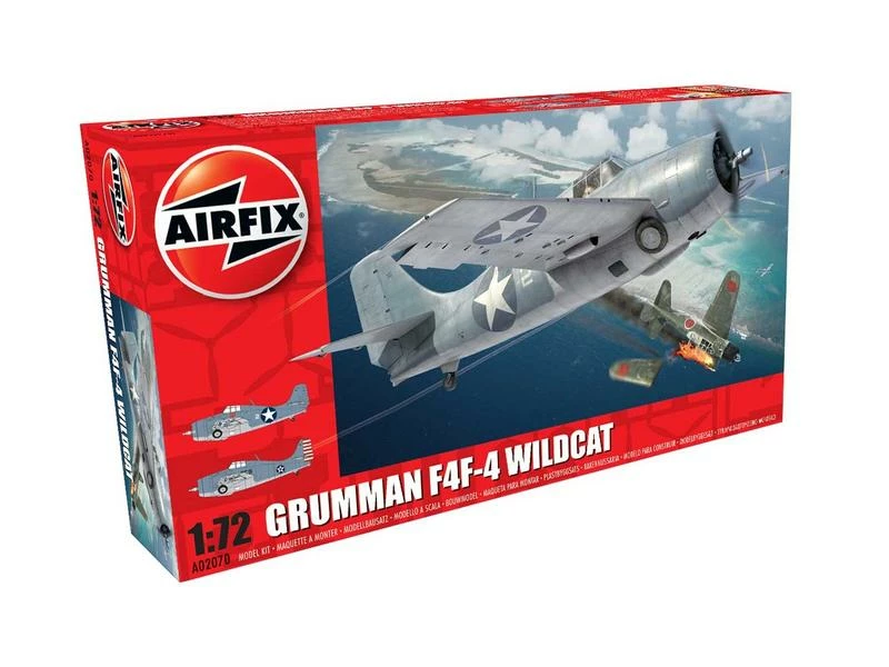 AIRFIX Bausatz Grumman F4F-4 Wildcat 1:72 5 AIRFIX Bausatz Grumman F4F-4 Wildcat 1:72 – Bild 3