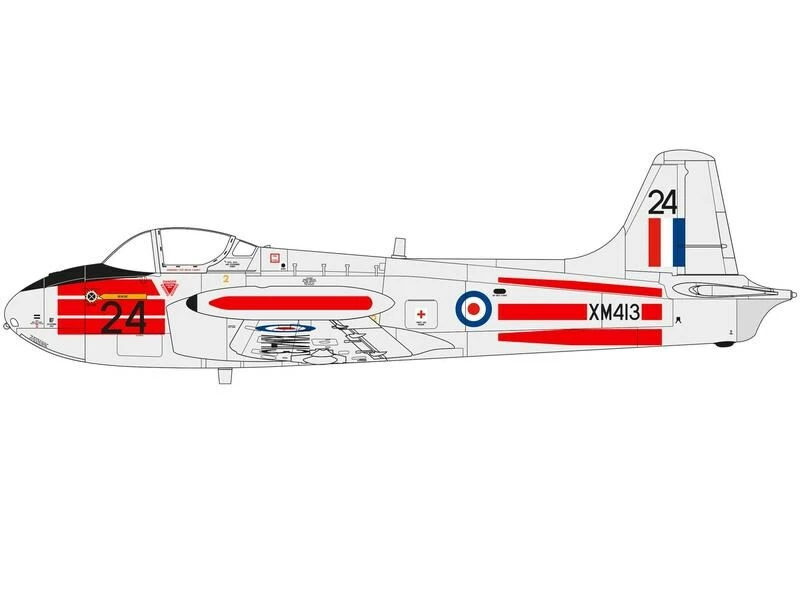 AIRFIX Bausatz Hunting Percival Jet Provost T.3/T.3a 1:72 5 AIRFIX Bausatz Hunting Percival Jet Provost T.3/T.3a 1:72 – Bild 3
