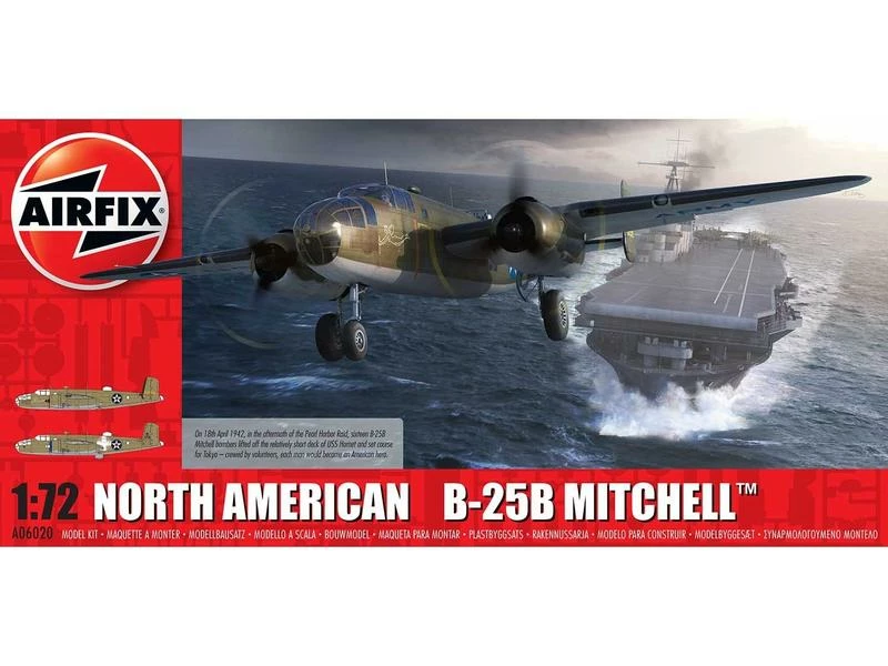 AIRFIX Bausatz North American B25B Mitchell 1:72 6 AIRFIX Bausatz North American B25B Mitchell 1:72 – Bild 4