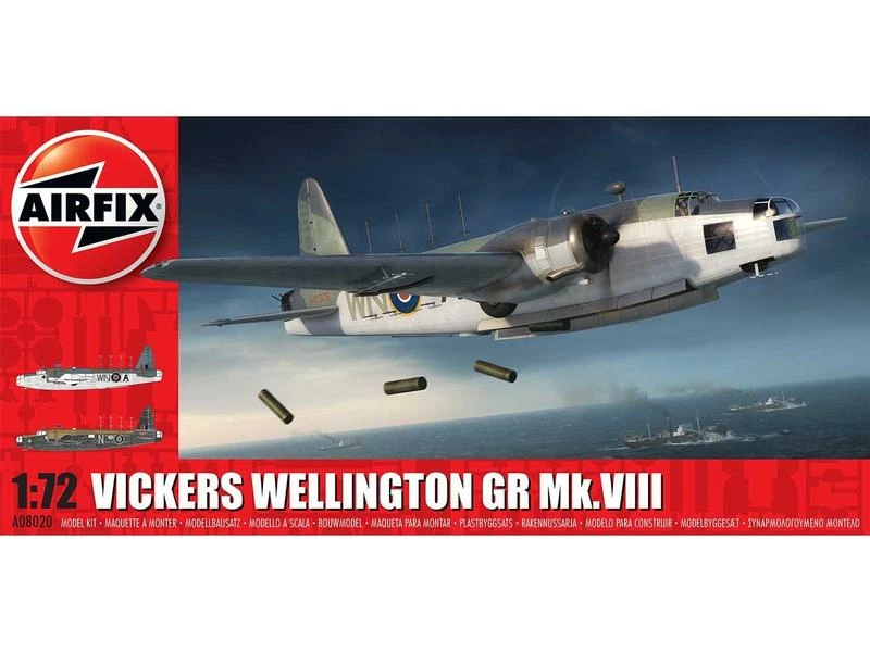 AIRFIX Bausatz Vickers Wellington GR Mk.VIII 1:72 7 AIRFIX Bausatz Vickers Wellington GR Mk.VIII 1:72 – Bild 5