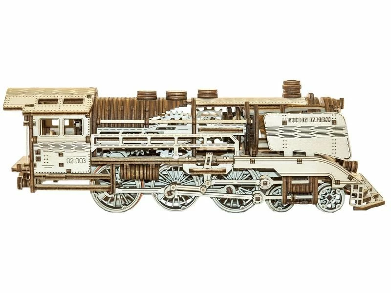 WOODEN.CITY Bausatz Wooden Express Eisenbahn 3 WOODEN.CITY Bausatz Wooden Express Eisenbahn