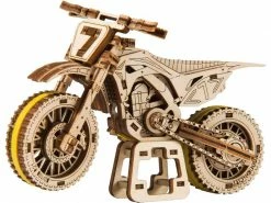 WOODEN.CITY Bausatz MotoCross Fahrzeug