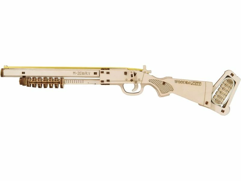 WOODEN.CITY Bausatz Schrotflinte RMT-870 Waffe 4 WOODEN.CITY Bausatz Schrotflinte RMT-870 Waffe – Bild 2