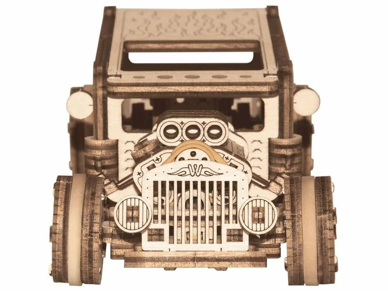 WOODEN.CITY Bausatz Hot Rod Fahrzeug 4 WOODEN.CITY Bausatz Hot Rod Fahrzeug – Bild 2