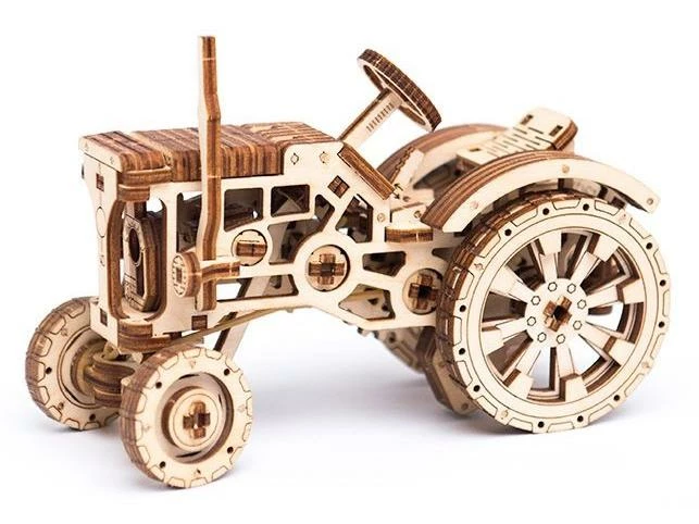 WOODEN.CITY Bausatz Tractor Fahrzeug 3 WOODEN.CITY Bausatz Tractor Fahrzeug