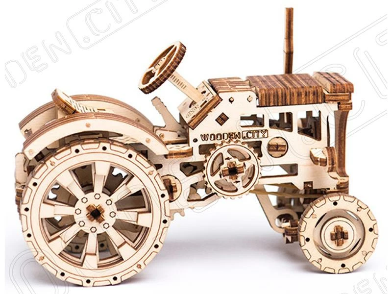 WOODEN.CITY Bausatz Tractor Fahrzeug 6 WOODEN.CITY Bausatz Tractor Fahrzeug – Bild 4