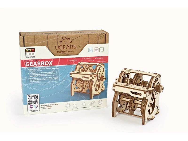 Ugears Bausatz Stem Schaltgetriebe 9 Ugears Bausatz Stem Schaltgetriebe – Bild 7