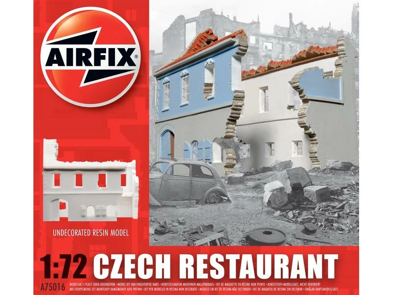 AIRFIX Bausatz Tschechisches Restaurant 1:72 3 AIRFIX Bausatz Tschechisches Restaurant 1:72