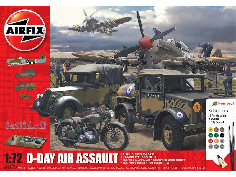 AIRFIX Bausatz D-Day Air Assault Set 1:72 3 AIRFIX Bausatz D-Day Air Assault Set 1:72