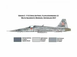 Italeri Bausatz Northrop F-5E Tiger II Schweizer Luftwaffe 1:72 17 Italeri Bausatz Northrop F-5E Tiger II Schweizer Luftwaffe 1:72 -Modellbausätze Verkäufe 193781671 xxl