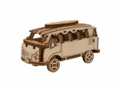 WOODEN.CITY Bausatz Hippie Retro Bus
