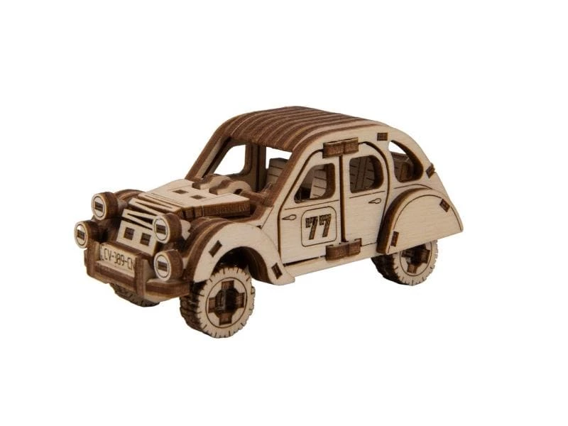 WOODEN.CITY Bausatz French Classic Rennwagen 3 WOODEN.CITY Bausatz French Classic Rennwagen