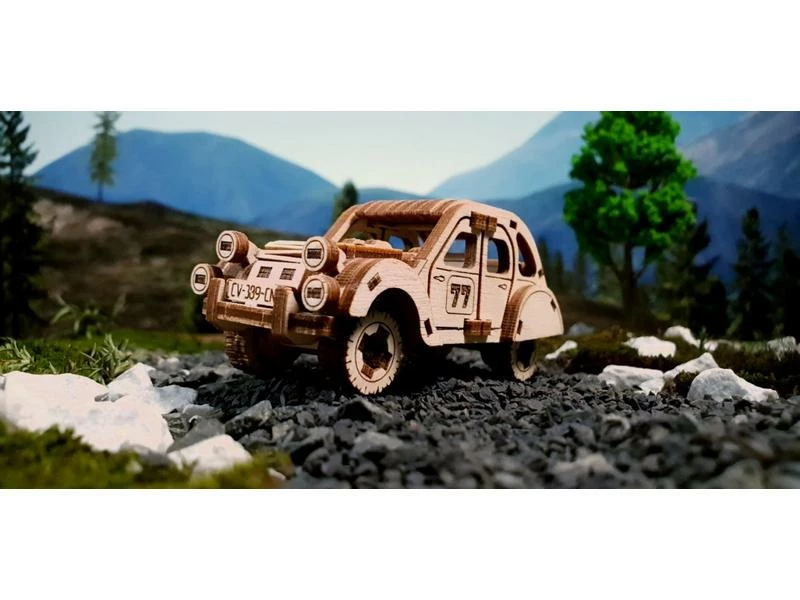 WOODEN.CITY Bausatz French Classic Rennwagen 7 WOODEN.CITY Bausatz French Classic Rennwagen – Bild 5