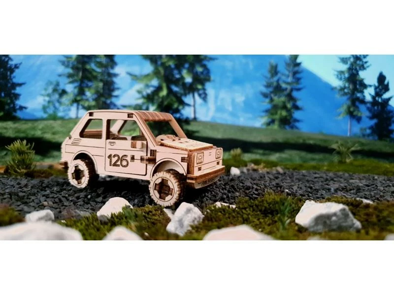 WOODEN.CITY Bausatz Italian Classic Rennwagen 8 WOODEN.CITY Bausatz Italian Classic Rennwagen – Bild 6