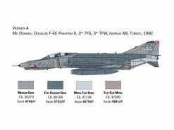 Italeri Bausatz F-4E/F Phantom II 1:72 16 Italeri Bausatz F-4E/F Phantom II 1:72 -Modellbausätze Verkäufe 196771746 xxl
