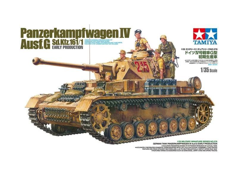 Tamiya Bausatz Panzerkampfwagen IV Ausf.G 1:35 4 Tamiya Bausatz Panzerkampfwagen IV Ausf.G 1:35 – Bild 2