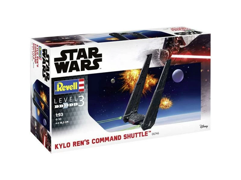 Revell Bausatz Star Wars Kylo Rens Command Shuttle 1:93 4 Revell Bausatz Star Wars Kylo Rens Command Shuttle 1:93 – Bild 2