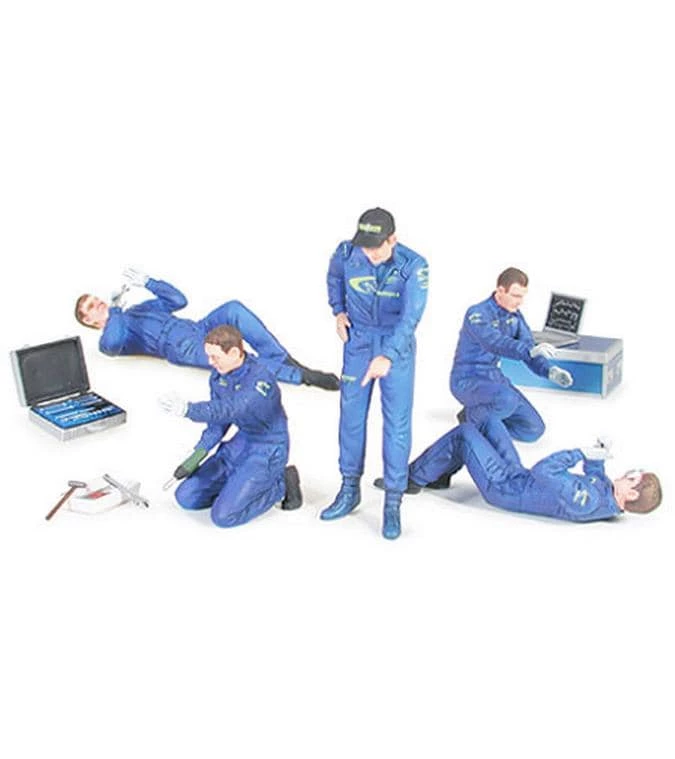 Tamiya Bausatz Rally Mechaniker Figurenset 1:24 3 Tamiya Bausatz Rally Mechaniker Figurenset 1:24