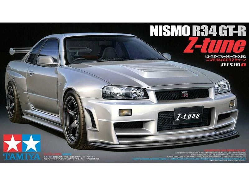 Tamiya Bausatz Nismo R34 GTR Z-Tune 1:24 7 Tamiya Bausatz Nismo R34 GTR Z-Tune 1:24 – Bild 5