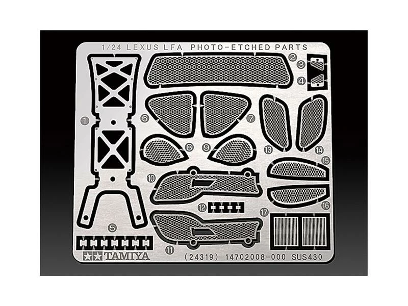 Tamiya Bausatz Lexus LFA 1:24 15 Tamiya Bausatz Lexus LFA 1:24 – Bild 13