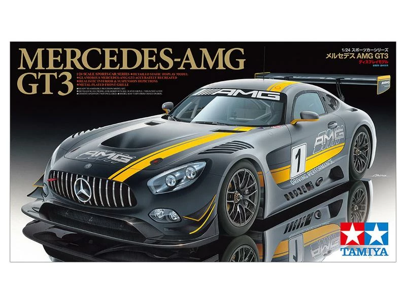 Tamiya Bausatz Mercedes-AMG GT3 1:24 12 Tamiya Bausatz Mercedes-AMG GT3 1:24 – Bild 10