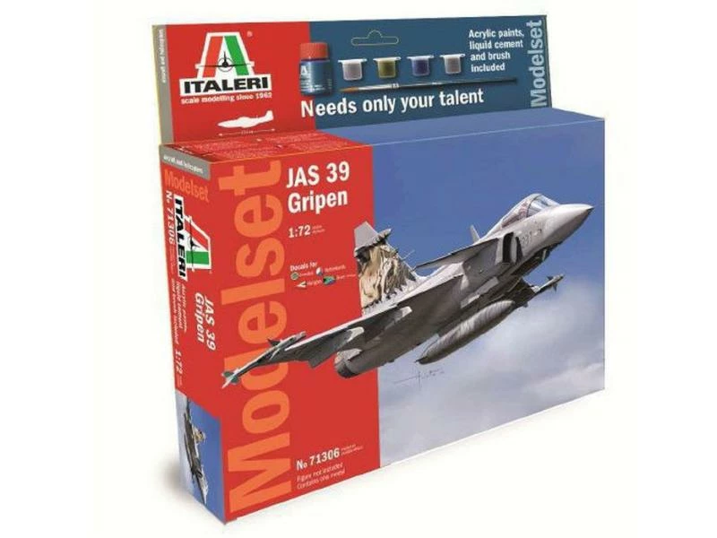 Italeri Bausatz JAS 39 Gripen 1:72 3 Italeri Bausatz JAS 39 Gripen 1:72