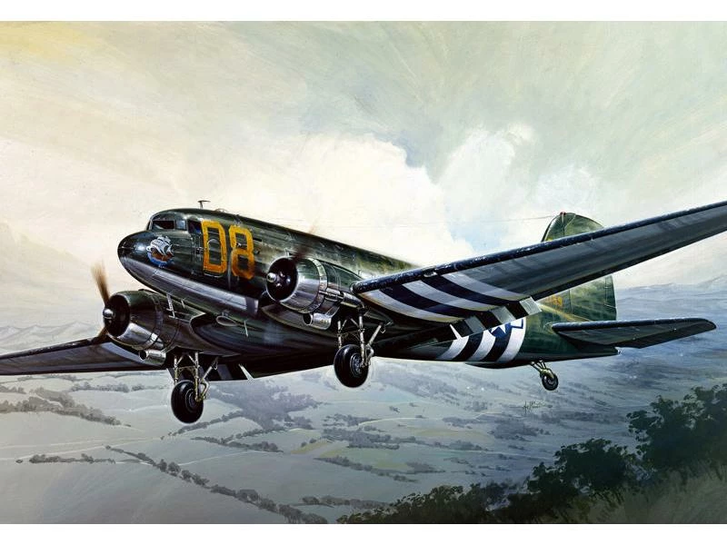 Italeri Bausatz C47 Dakota 1:72 3 Italeri Bausatz C47 Dakota 1:72