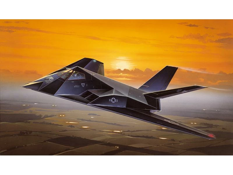 Italeri Bausatz F-117A Stealth 1:72 3 Italeri Bausatz F-117A Stealth 1:72