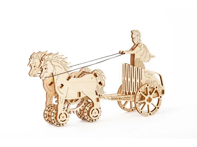 WOODEN.CITY Bausatz Römischer Streitwagen 3 WOODEN.CITY Bausatz Römischer Streitwagen