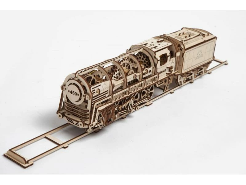 Ugears Bausatz Lokomotive mit Schlepptender 7 Ugears Bausatz Lokomotive mit Schlepptender – Bild 5