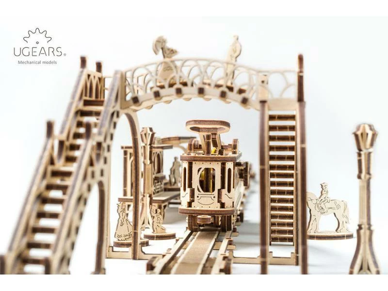 Ugears Bausatz Strassenbahnlinie 4 Ugears Bausatz Strassenbahnlinie – Bild 2