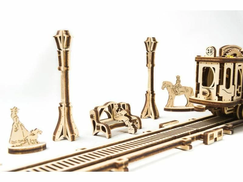 Ugears Bausatz Strassenbahnlinie 5 Ugears Bausatz Strassenbahnlinie – Bild 3