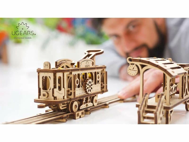 Ugears Bausatz Strassenbahnlinie 7 Ugears Bausatz Strassenbahnlinie – Bild 5