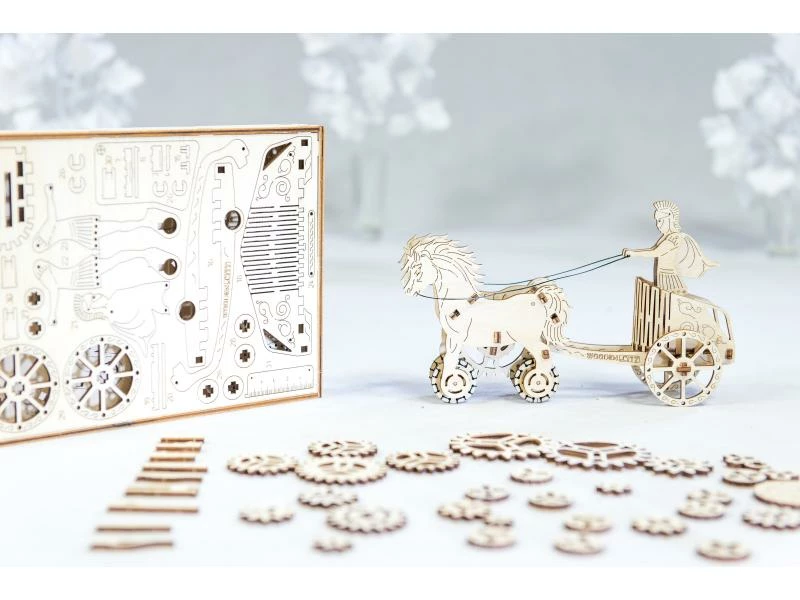 WOODEN.CITY Bausatz Römischer Streitwagen 16 WOODEN.CITY Bausatz Römischer Streitwagen – Bild 14