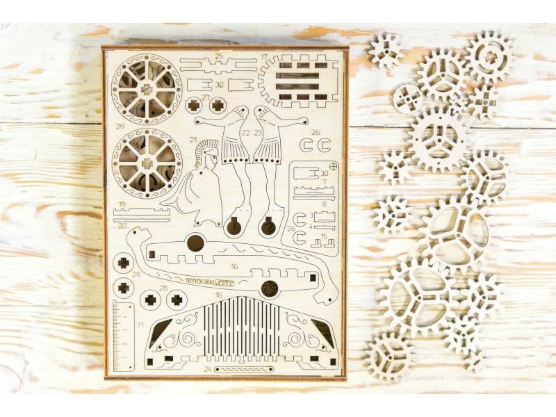 WOODEN.CITY Bausatz Römischer Streitwagen 17 WOODEN.CITY Bausatz Römischer Streitwagen – Bild 15