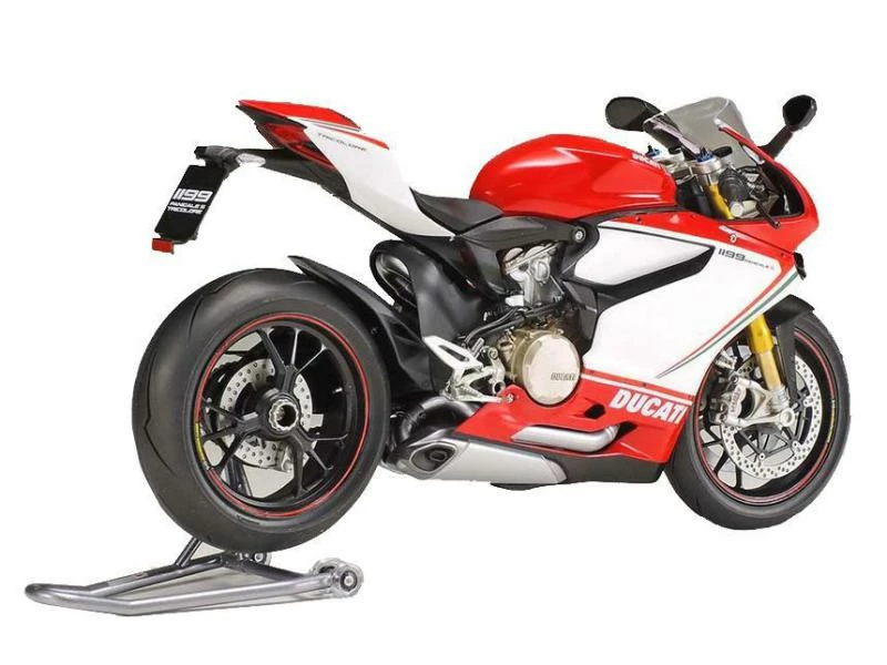 Tamiya Bausatz Ducati Panigale 1199 S Tricolore 1:12 10 Tamiya Bausatz Ducati Panigale 1199 S Tricolore 1:12 – Bild 8